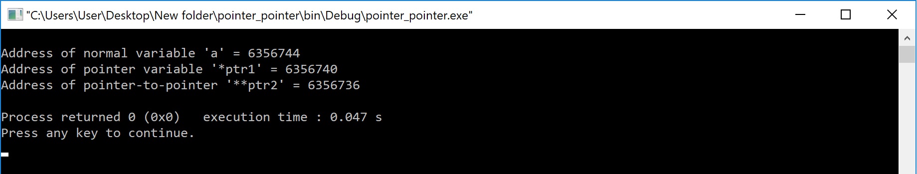 pointers in c programming