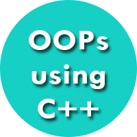 C++ Programming, OOPs using C++
